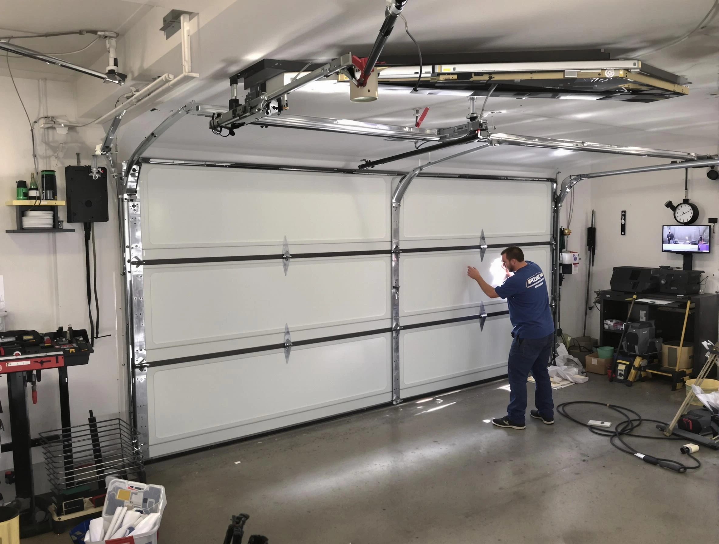 Professional garage door repair service by Twin Lakes Garage Door Repair in Twin Lakes