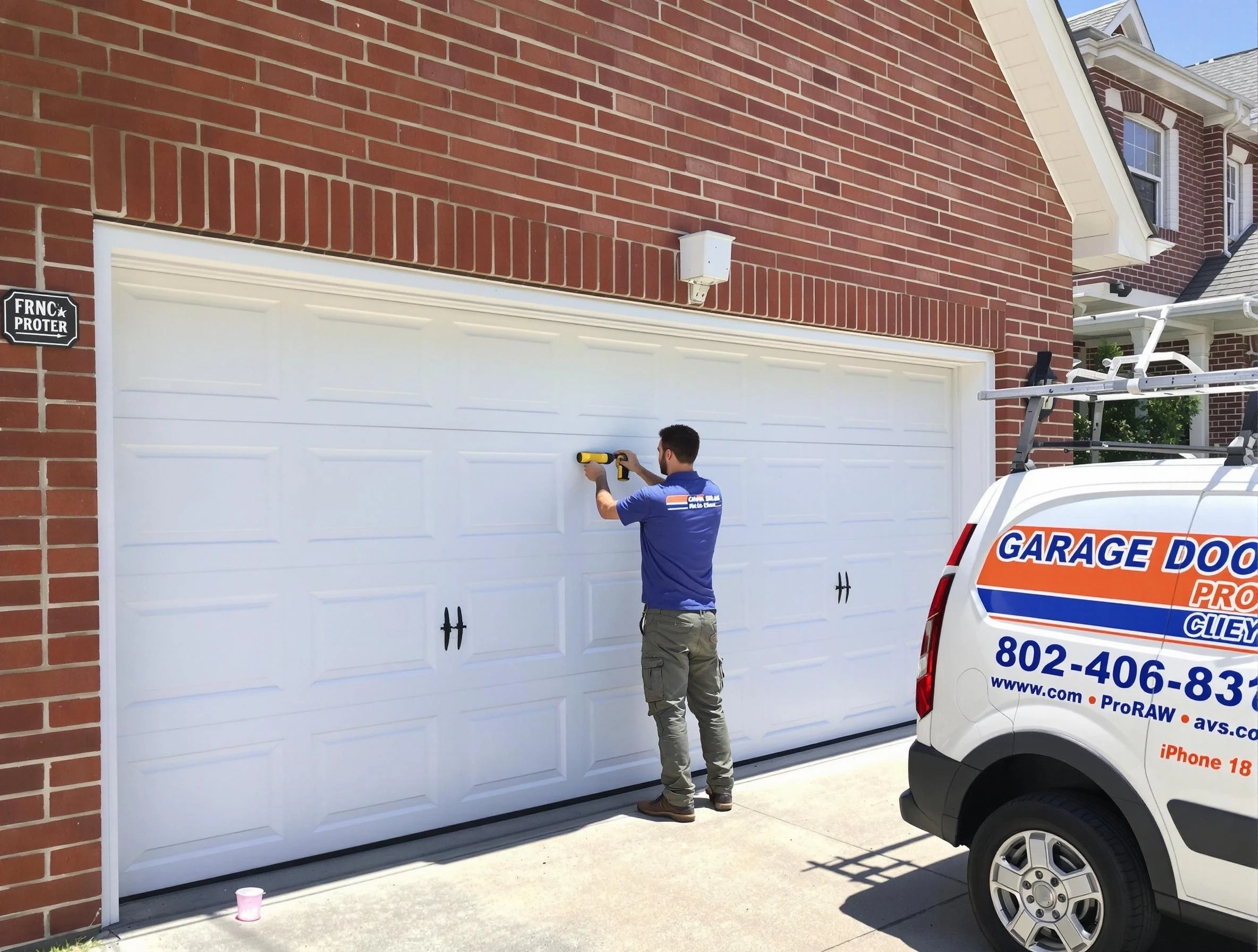 Local garage door repair service by Twin Lakes Garage Door Repair in Twin Lakes